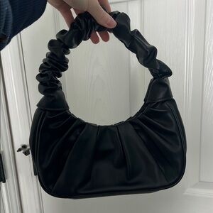 Small Black Purse with Cute Details